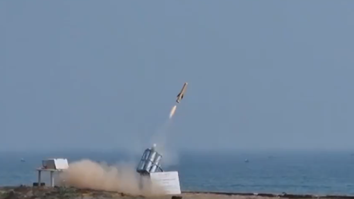 Bhargavastra missile launch