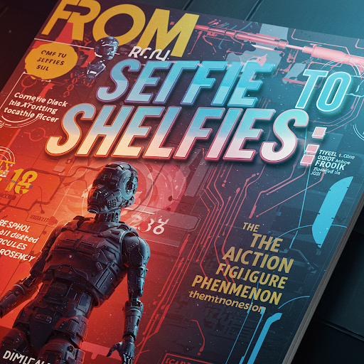 From Selfies to Shelfies: Explore the AI Action Figure Craze in 2025 AI action figure magazine cover with the headline 'From Selfie to Shelfies' showcasing the AI action figure trend.